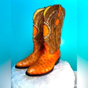 Unisex Cowboy boots - Aguila Real - Ostrich